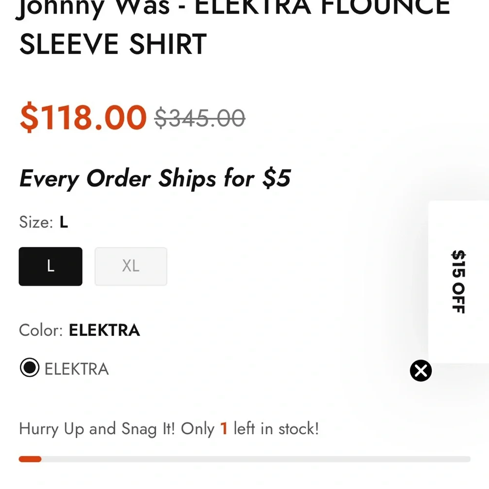 NWT Johnny Was Flounce Top - $295 - Picture 12 of 12